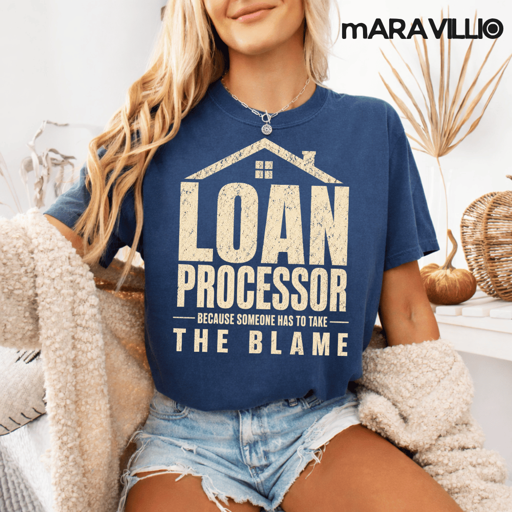 Loan Processor Because Someone Has To Take The Blame PNG: mortgage humor office job png and svg