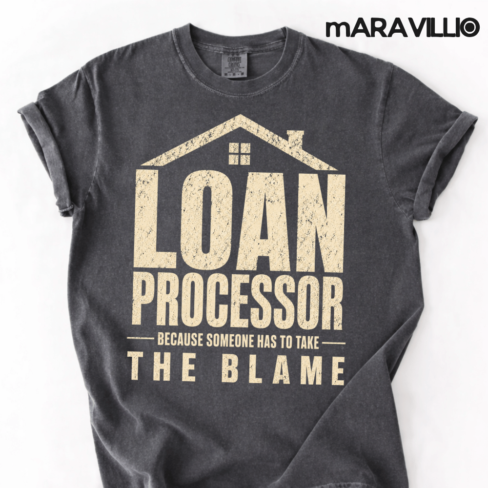 Loan Processor Because Someone Has To Take The Blame PNG: mortgage humor office job png and svg
