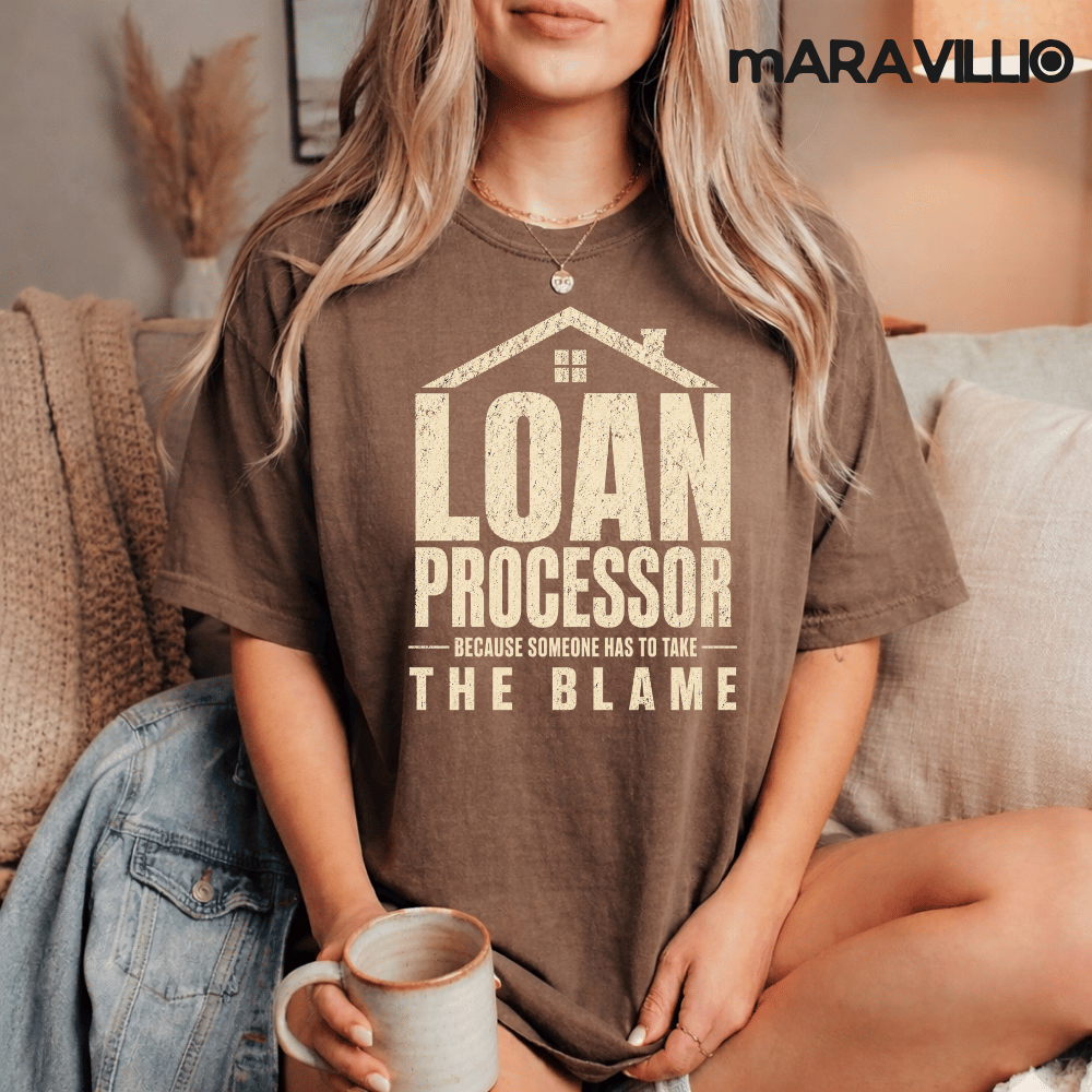 Loan Processor Because Someone Has To Take The Blame PNG: mortgage humor office job png and svg