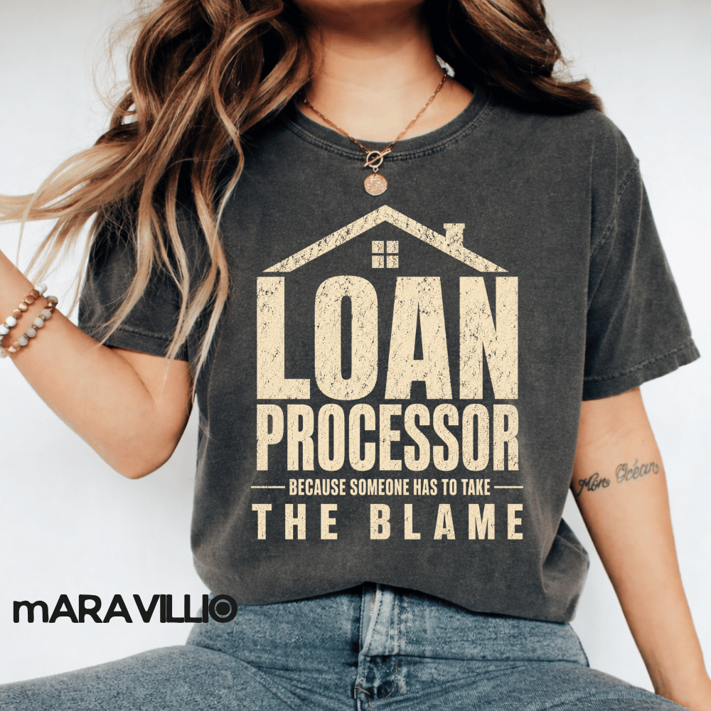 Loan Processor Because Someone Has To Take The Blame PNG: mortgage humor office job png and svg