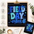 Field Day Vibes PNG SVG Teacher Student School Games Cut File