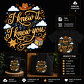 I Knew It I Knew You Funny Western Cowgirl Retro PNG: Vintage Rodeo Humor Desert Cowgirl png Rustic Country Clipart (Digital Download)